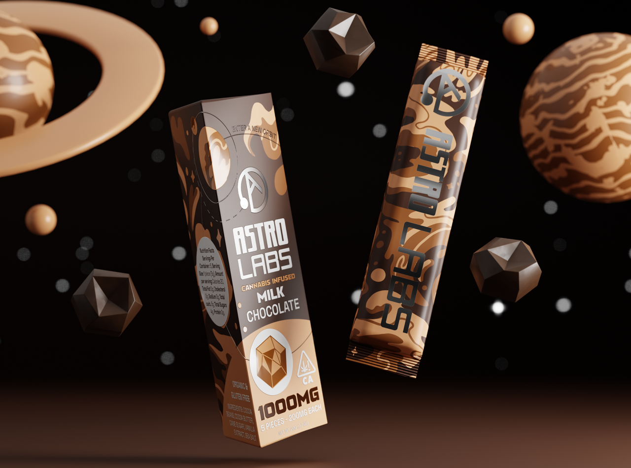 Astro Labs — branding and packaging