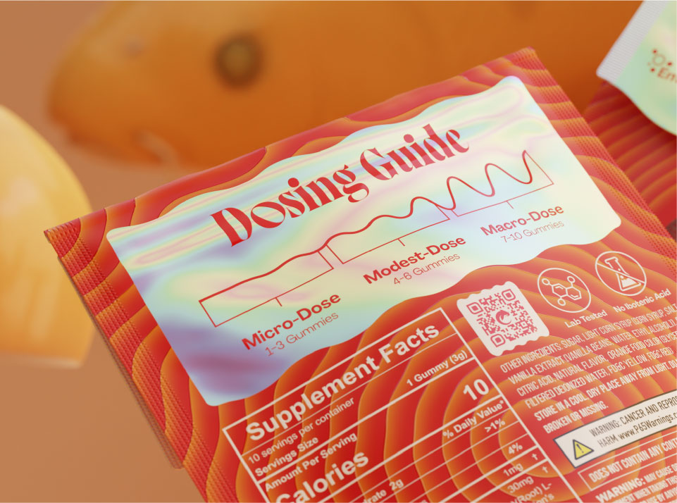 Koi Muscimind — visual identity and packaging