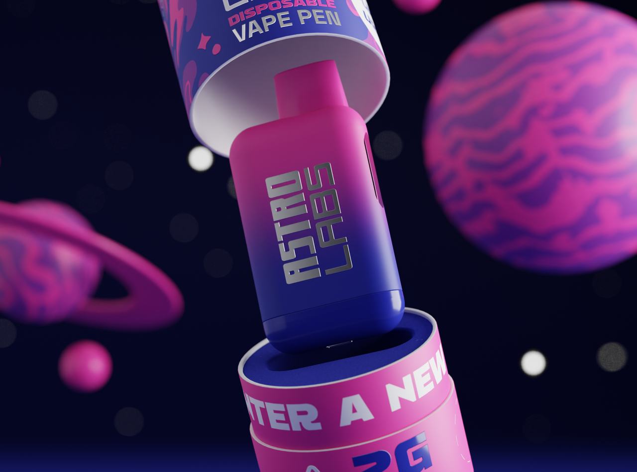 Astro Labs — branding and packaging