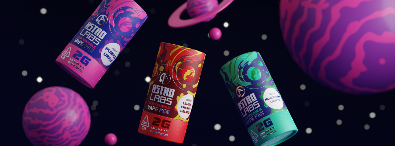 Astro Labs — branding and packaging