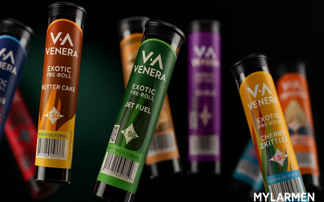 Custom Stickers for Pre-Roll Tubes: Why They Matter and How to Get Them Right