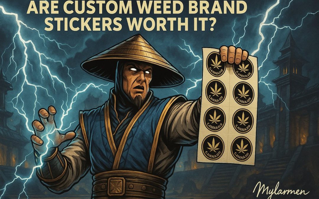 Are custom weed brand stickers worth it