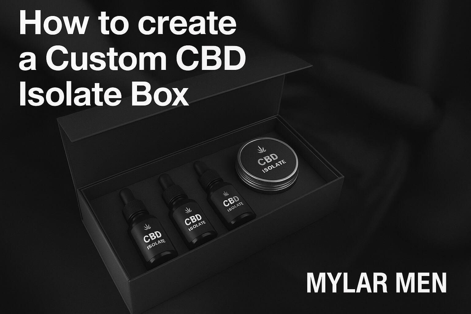 How to create a custom CBD isolate box