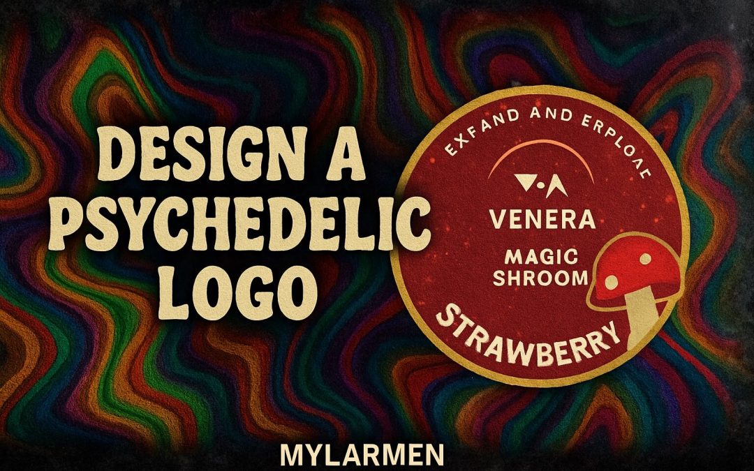 How to design a psychedelic logo that looks dazzling