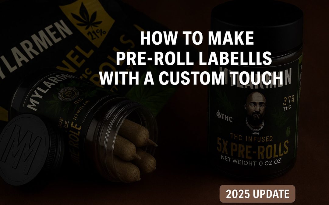 How to make pre-roll labels with a custom touch