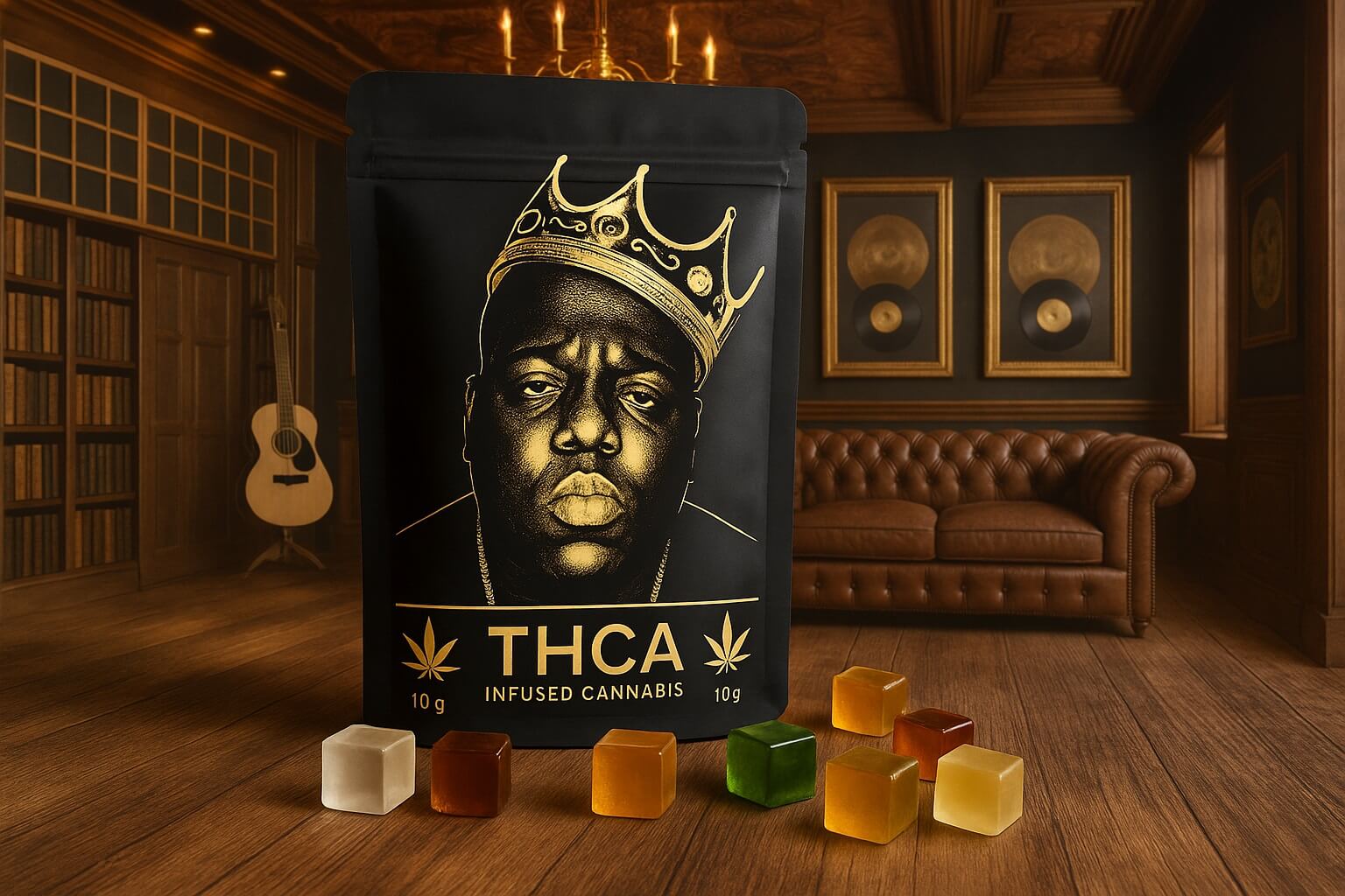 What is the best material to package THCA gummies?