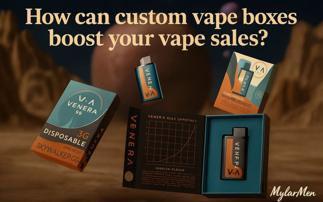 How can custom vape boxes boost your vape sales?
