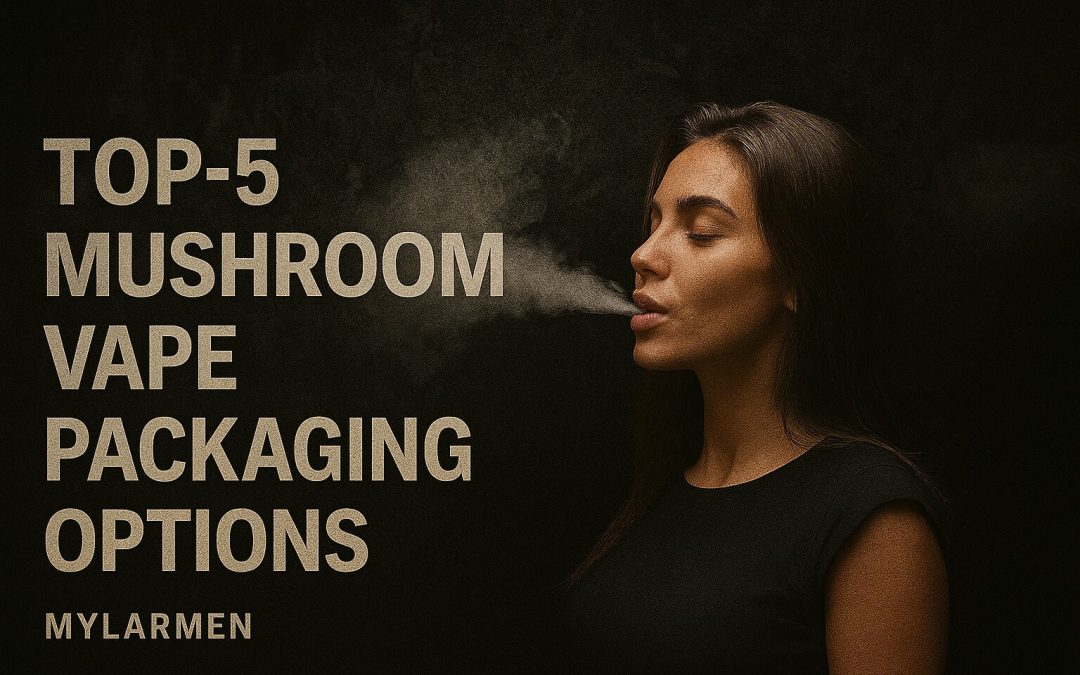 Top-5 mushroom vape packaging options