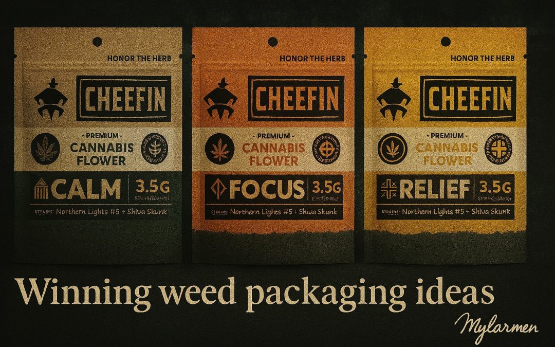 Winning weed packaging ideas for today’s market